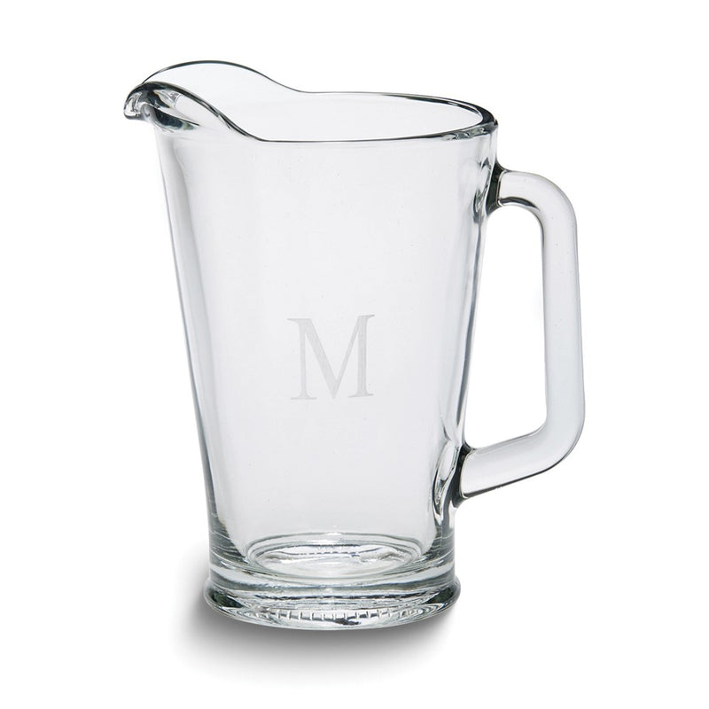 Set of 6 Glass 60 ounce Beverage Pitchers