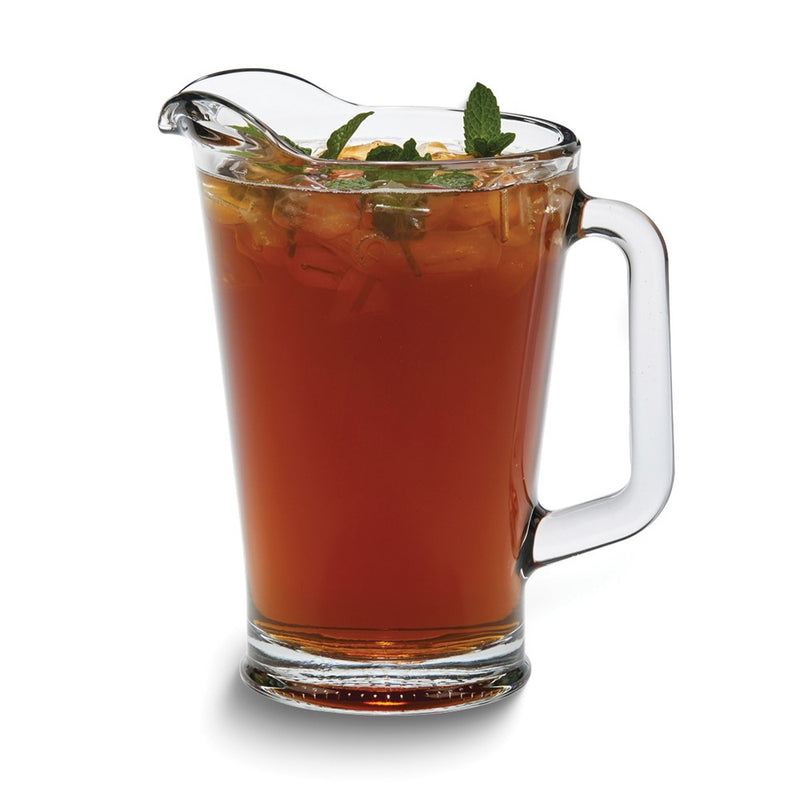 Set of 6 Glass 60 ounce Beverage Pitchers