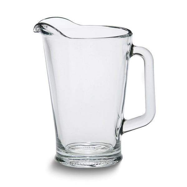 Set of 6 Glass 60 ounce Beverage Pitchers