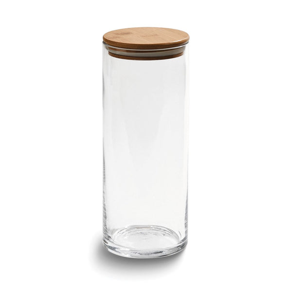 64 ounce Glass Storage Jar with Bamboo Lid