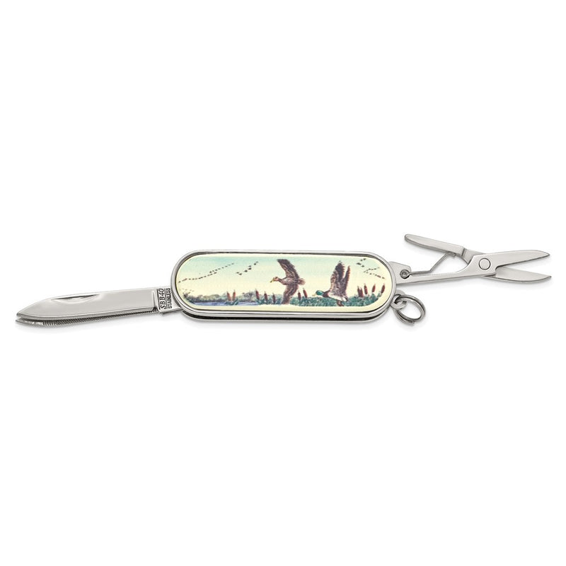 Barlow Designs Color Mallards Multifunction Pocket Knife