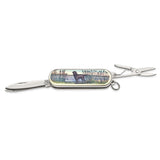Barlow Designs Color Labrador Dog In Reeds Multifunction Pocket Knife