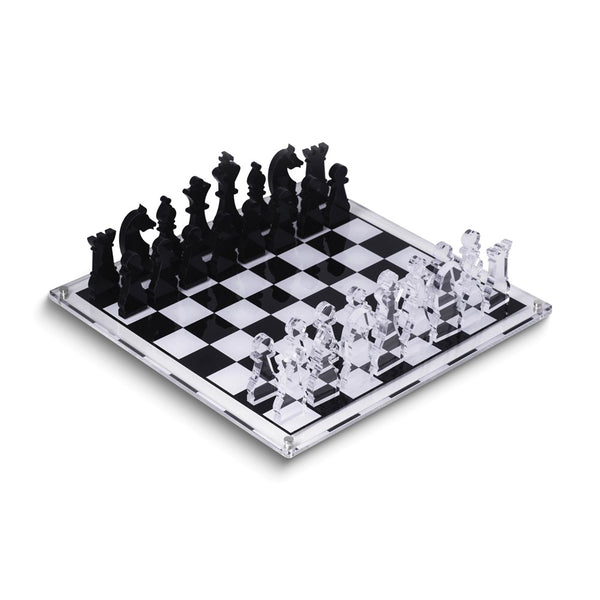 Acrylic 28 Piece Chess Set