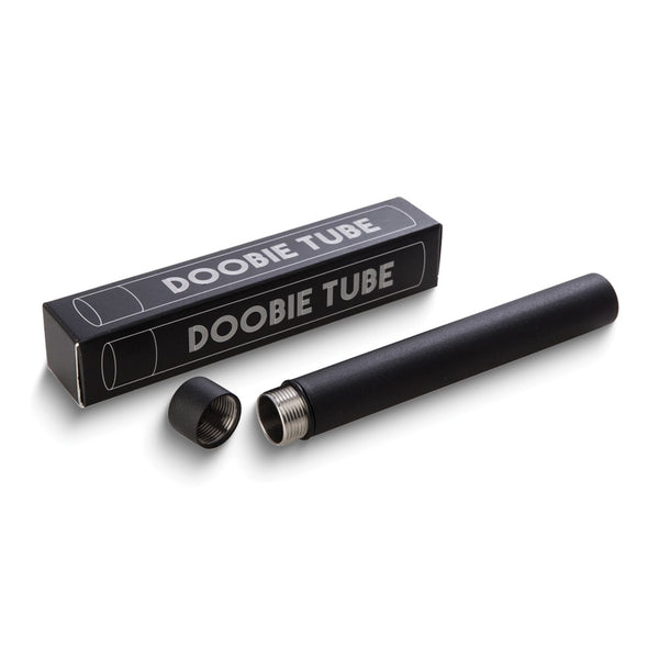 Black Stainless Steel Odor-Resistant Doobie TubeT