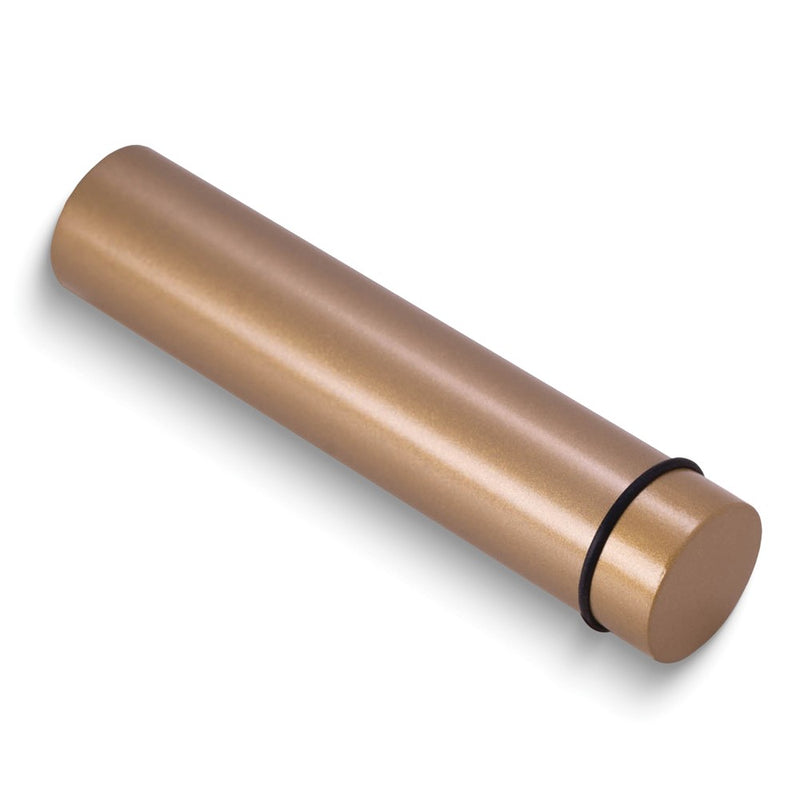 Gold-tone Stainless Steel Odor-Resistant Doobie Tube Quattro
