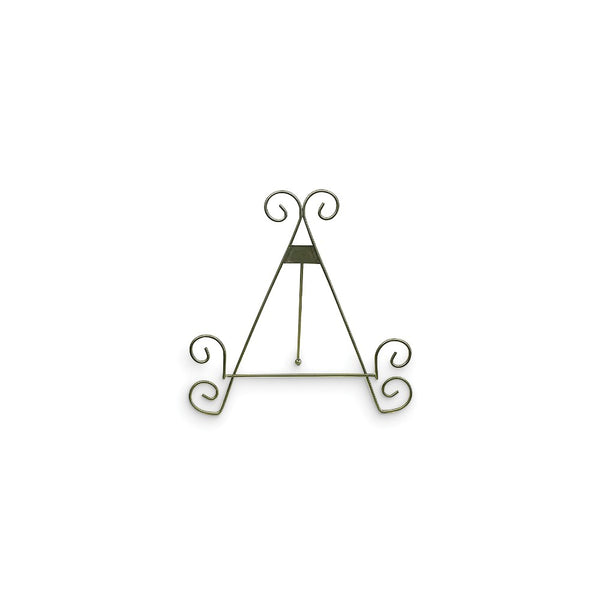 Silver-tone Metal Scrolled Easel