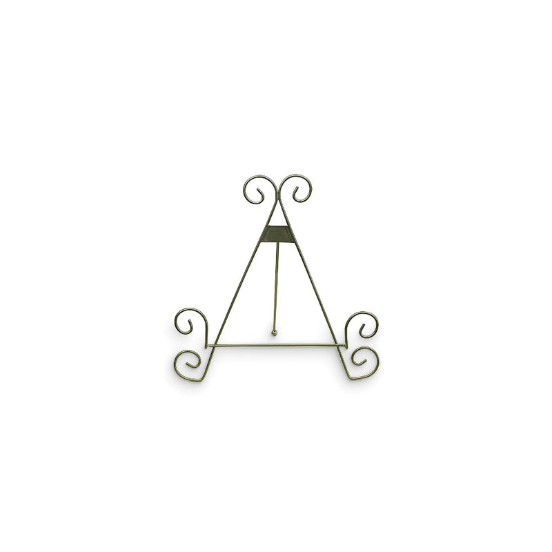 Silver-tone Metal Scrolled Easel