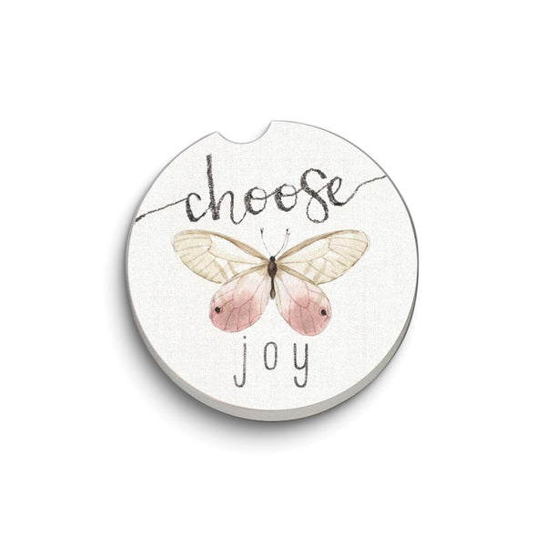 CHOOSE JOY A Country Weekend Absorbent Stone Car Coaster