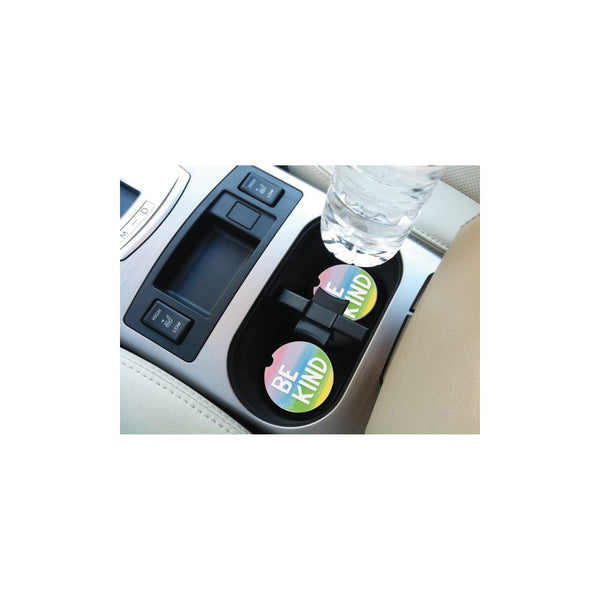 BE KIND Absorbent Stone Car Coaster