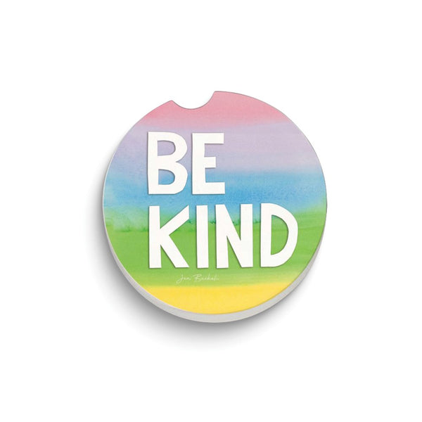 BE KIND Absorbent Stone Car Coaster