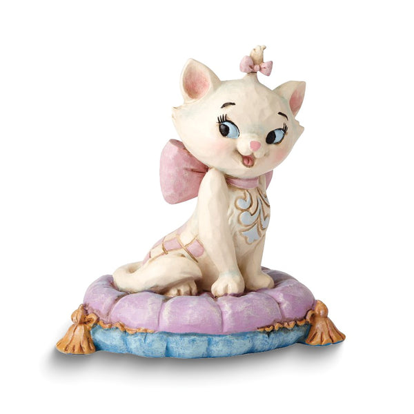 Disney Traditions by Jim Shore Mini Marie on Pillow Figurine