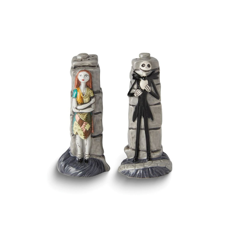 Disney Jack Skellington and Sally Stoneware Salt and Pepper Set