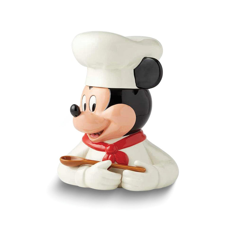 Disney Hand-painted Stoneware Ceramic Chef Mickey Cookie Jar