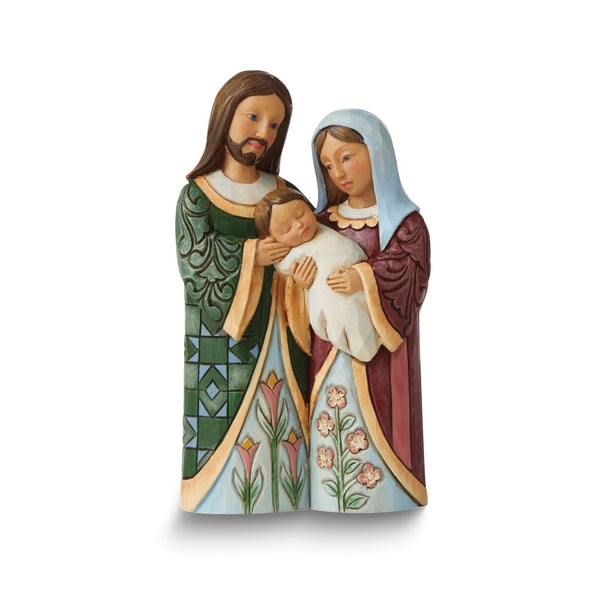 Jim Shore Heartwood Creek Blessed With A Saviour Holy Family Stone Resin Figurine