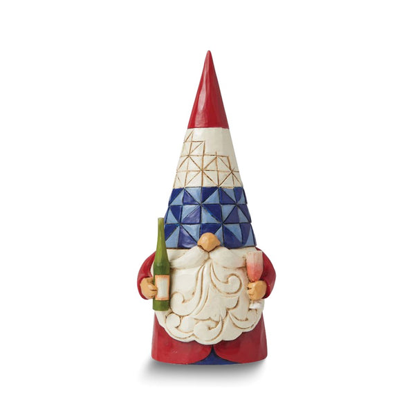 Jim Shore Heartwood Creek BONJOUR BIENVENUE French Gnome Figure