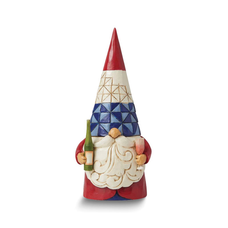 Jim Shore Heartwood Creek BONJOUR BIENVENUE French Gnome Figure