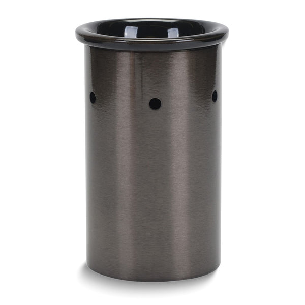 Brushed Black Metallic Scented Wax Warmer