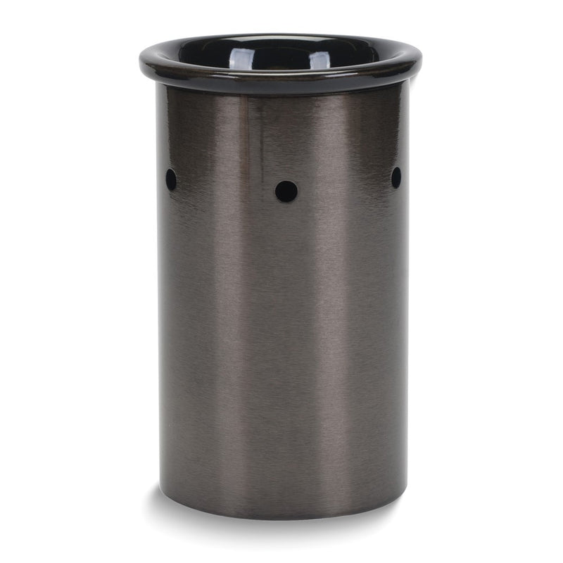 Brushed Black Metallic Scented Wax Warmer