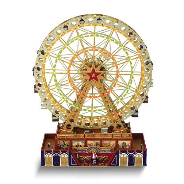 World's Fair Musical Grand Ferris Wheel - Plays 25 Christmas and Classic Songs