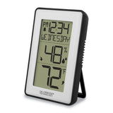 Indoor Temperature and Humidity Digital Alarm Clock and Weather Station