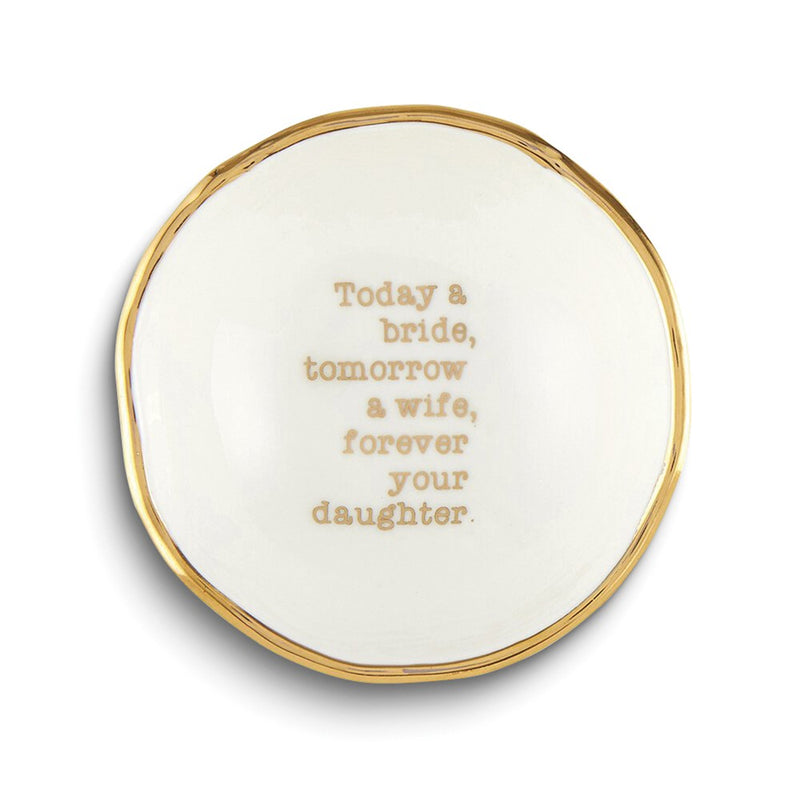 FOREVER YOUR DAUGHTER Ceramic Jewelry Dish