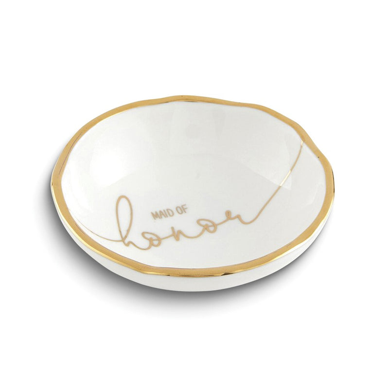 MAID OF HONOR Ceramic Jewelry Dish