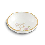 FLOWER GIRL Ceramic Jewelry Dish