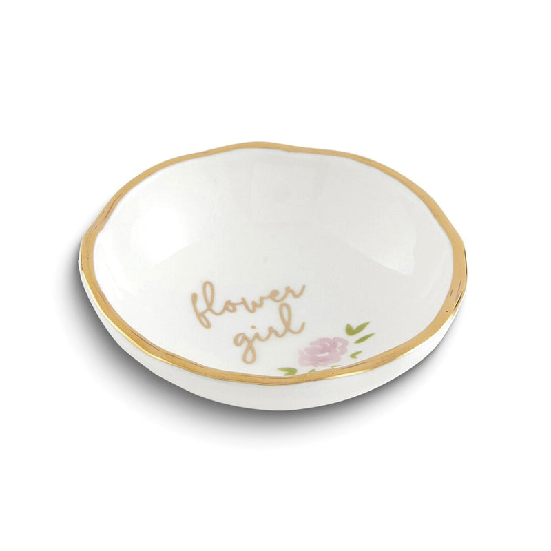 FLOWER GIRL Ceramic Jewelry Dish