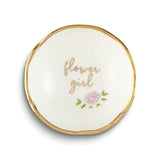FLOWER GIRL Ceramic Jewelry Dish