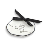 WITH THIS RING Ceramic Jewelry Dish