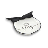 WITH THIS RING Ceramic Jewelry Dish