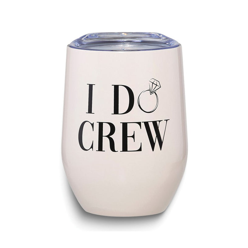 I DO CREW Stainless Steel Wine Travel Tumbler