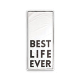 BEST LIFE EVER Quick Dry Oversized Beach Towel