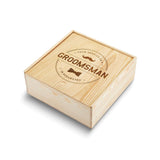 GROOMSMAN Wooden Proposal Box