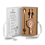 HAPPILY EVER AFTER HOUR Rose-tone 3-Piece Bar Set