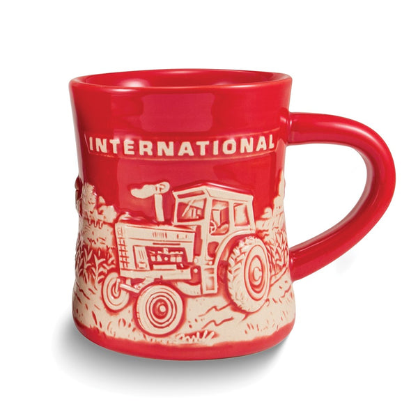 International 1066 Model Raised-Relief Design 12 ounce Stoneware Diner Mug