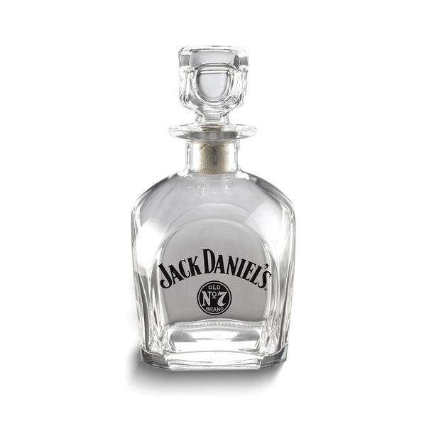 Jack Daniels No. 7 Glass Decanter Holds 0.75 Liter