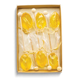 Lemon Honey Flavored Pack of Six Drink Stirrers