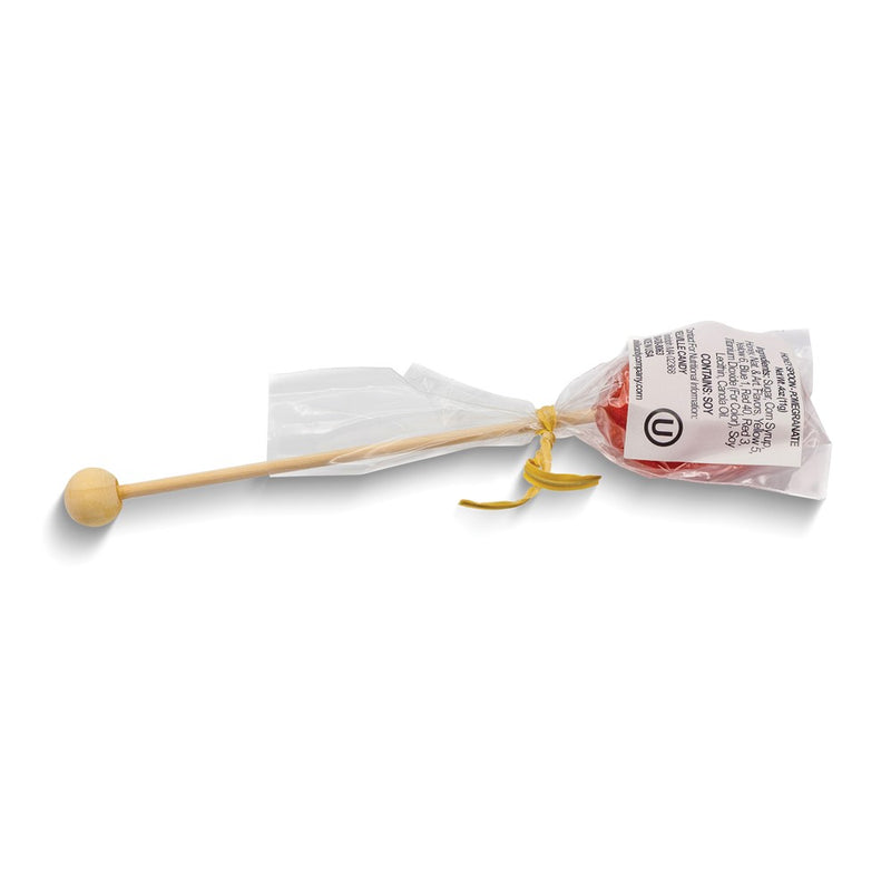 Pomegrante Honey Flavored Pack of Six Drink Stirrers