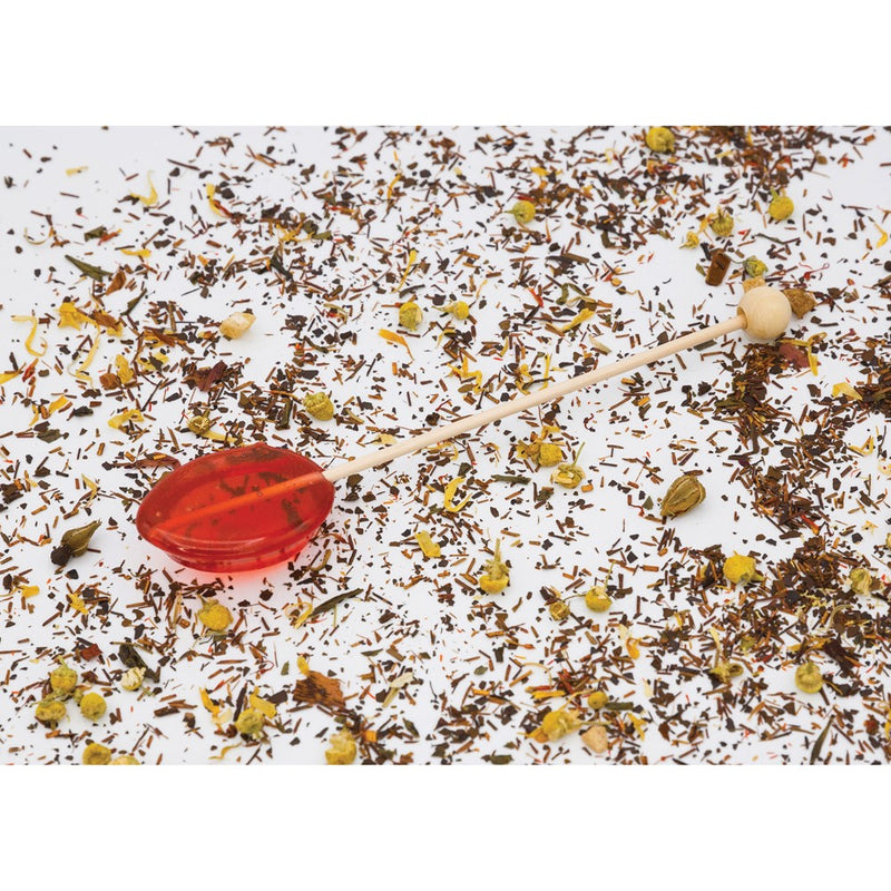 Pomegrante Honey Flavored Pack of Six Drink Stirrers