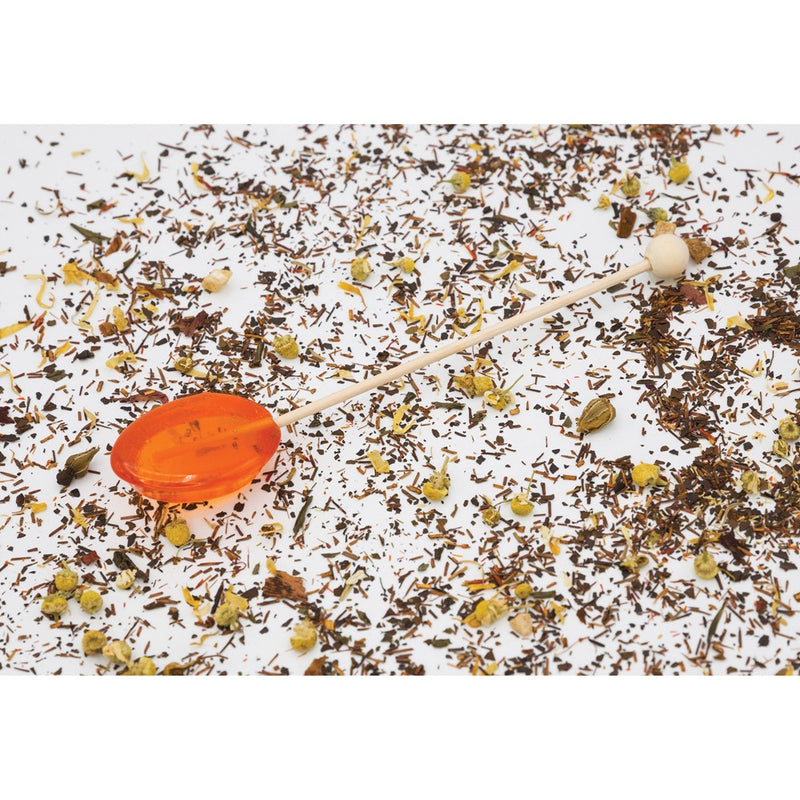 Orange Honey Flavored Pack of Six Drink Stirrers