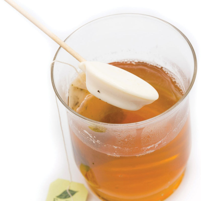 White Honey Flavored Pack of Six Drink Stirrers