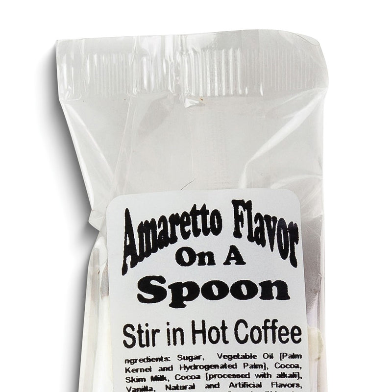 Ameretto Flavored Chocolate Coffee Pack of Six Drink Stirrers