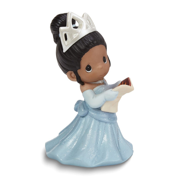 Precious Moments Disney Showcase MY DREAM STARTS WITH ME Tiana In Blue Dress Figurine
