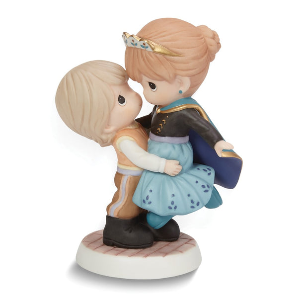 Precious Moments Disney Showcase YOU'VE ALWAYS BEEN MY QUEEN Anna and Kristoff Figurine