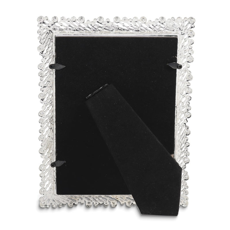 Jasmond Silver-tone Crystal 5x7 Photo Frame