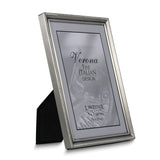 Pewter Brushed and Beaded 5x7 Photo Frame