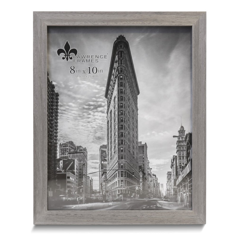 Soho Gray 8x10 Wood Photo Frame