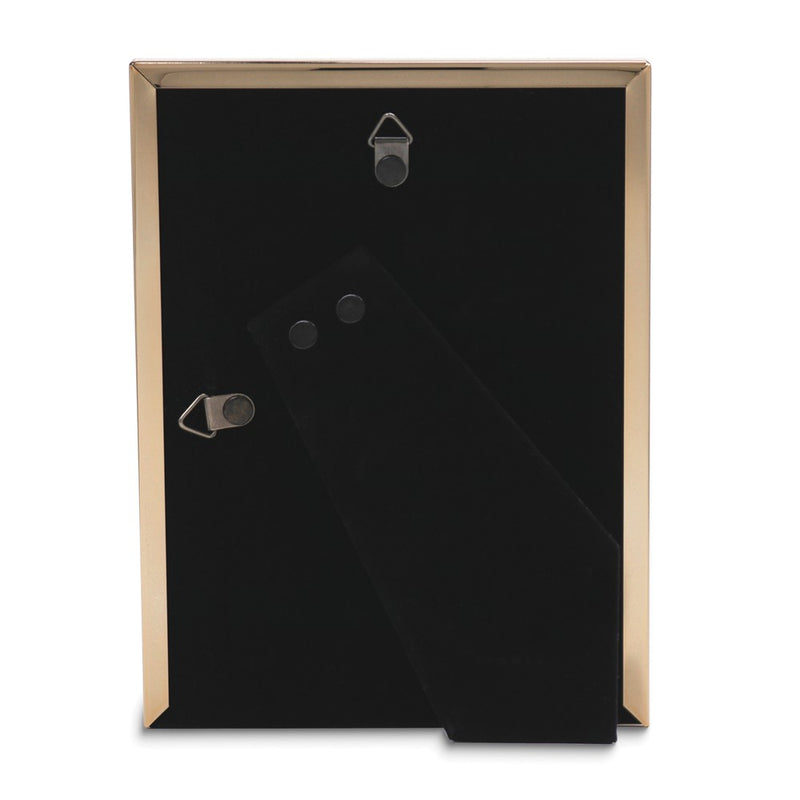 Gold-tone 6x8 Frame with Bevel-cut Mat For 4x6 Photo