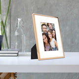 Gold-tone 8x10 Frame with Bevel-cut Mat For 5x7 Photo